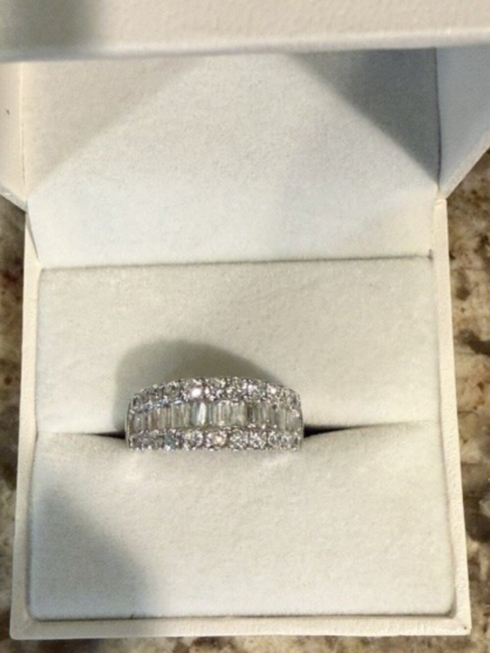 2 CT Lab Grown Diamond Wedding Band